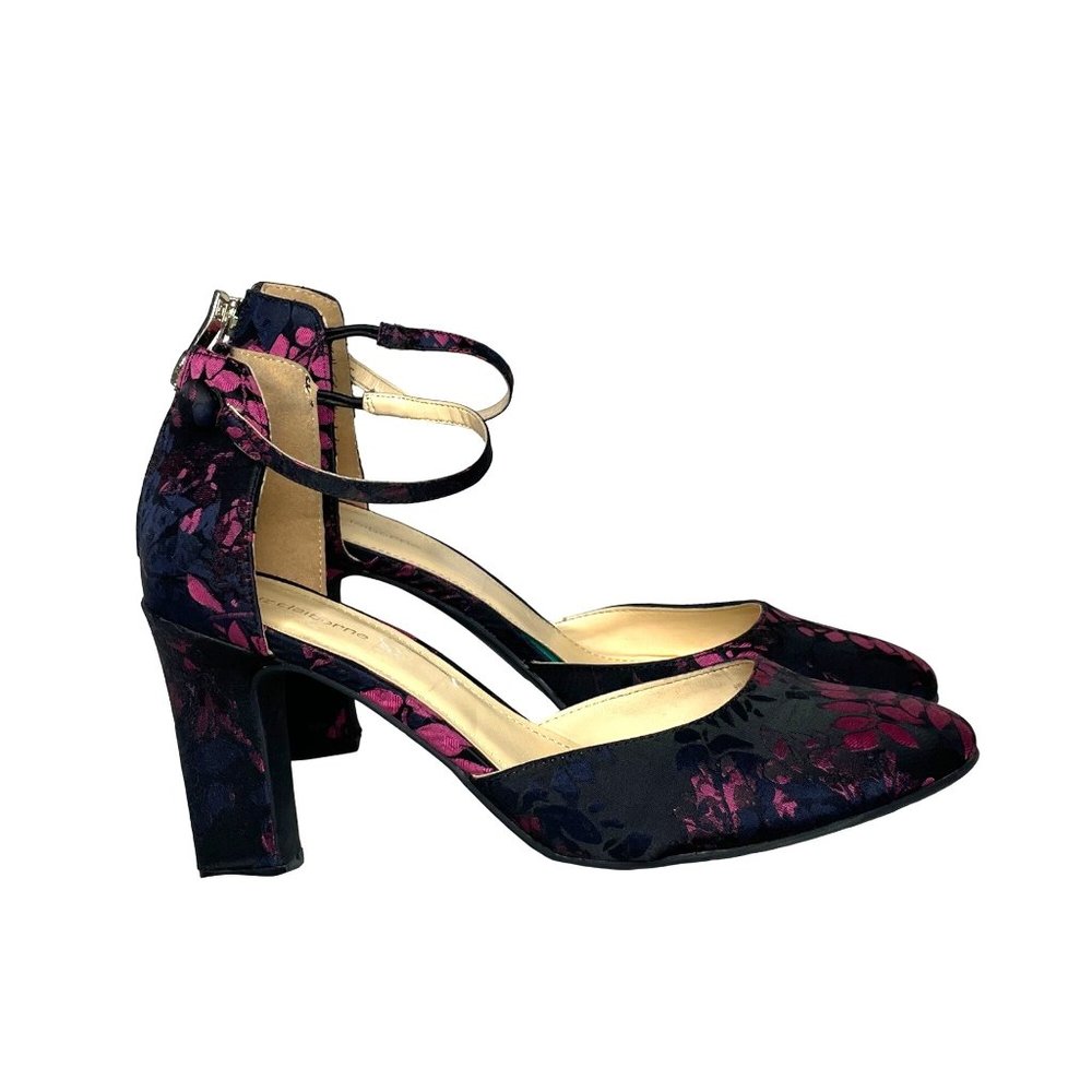 Liz Claiborne Winnie 9W jacquard heels